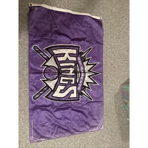 Sacramento KINGS FLAG 3X5 Banner Basketball Flag Official NBA Decor Purple VTG